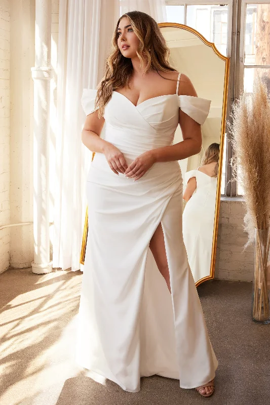 Enchanting Cinderella Divine Plus-Size Wedding Dress for a Romantic Affair