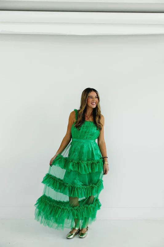 In the Movies Dress - Green