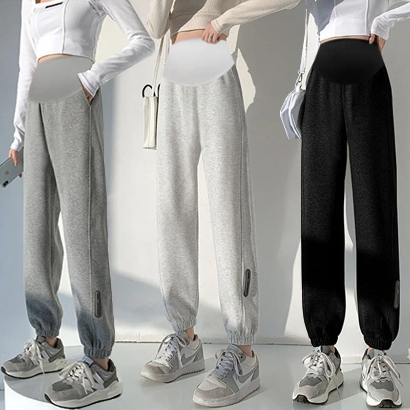 NiDELL: Women’s Vintage Sport Trousers Belly Support For Autumn