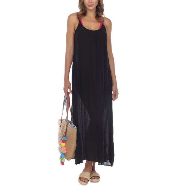 Sleeveless Cover-Up Maxi Dress