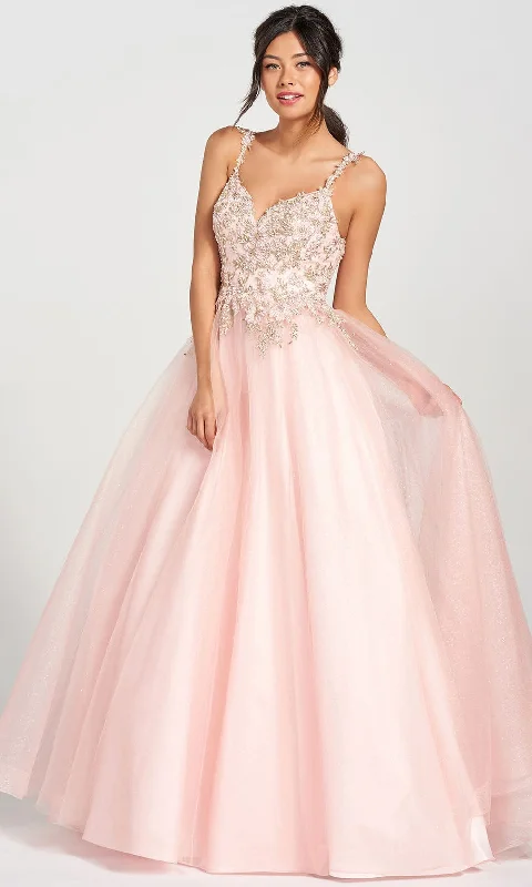 Colette for Mon Cheri CL12205 - Beaded Glitter Tulle Ball Gown