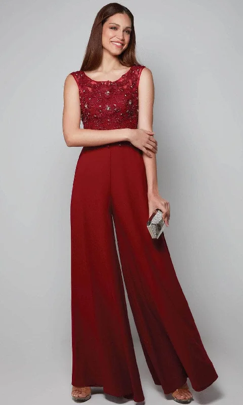 Alyce Paris 27567 - Scoop Neck Formal Jumpsuit