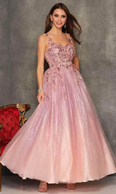 Dave & Johnny 10697 - Sweetheart Embellished Prom Dress.