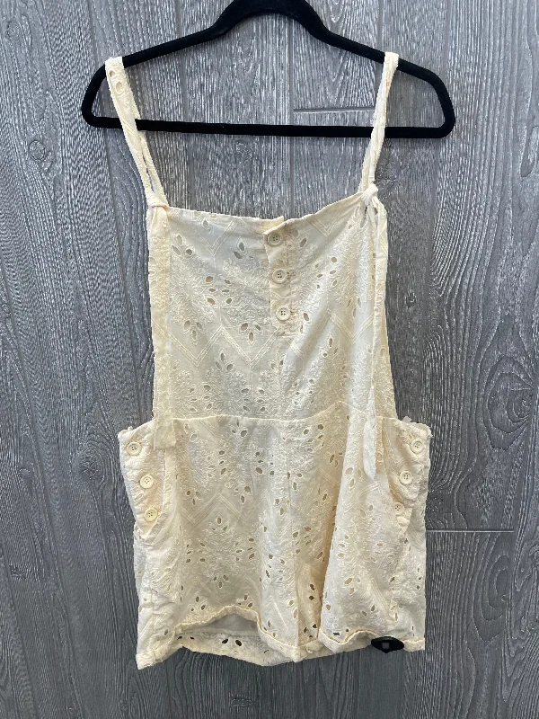 Romper By Davi & Dani In Cream, Size: L