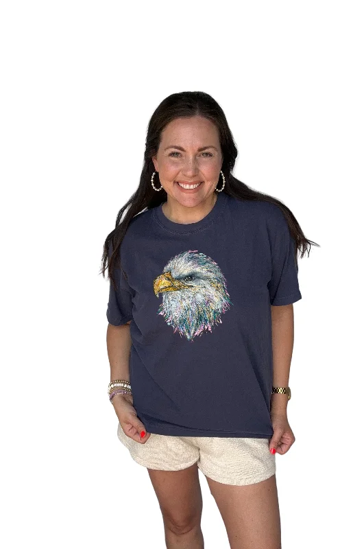 School Spirit Comfort Colors Mascot Tee EAGLES (PRE-ORDER)