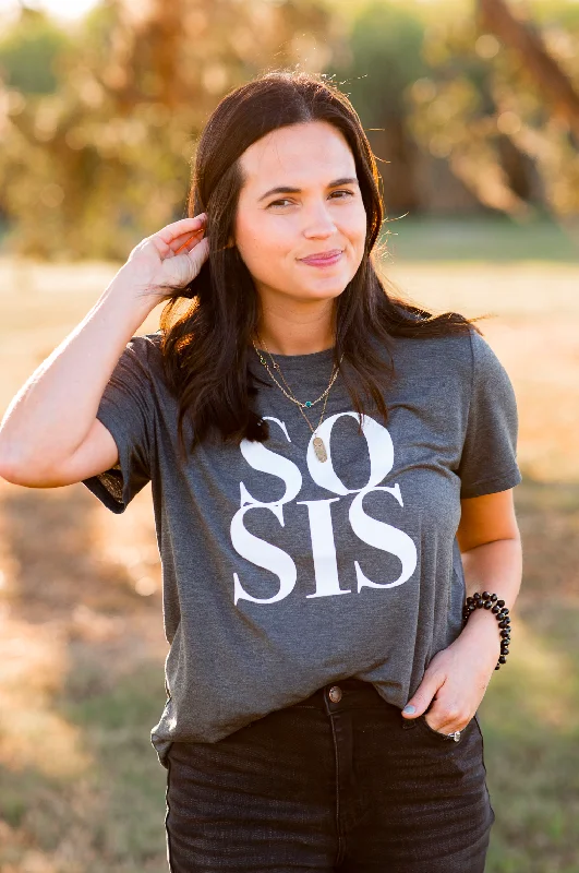 SoSis Branded Tee (grey)