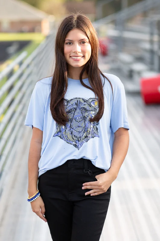 School Spirit Collection Signature Tee Mascot Bears (blue)