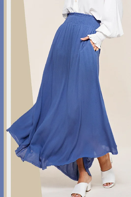Americana Maxi Skirt Trendy Maxi Skirt