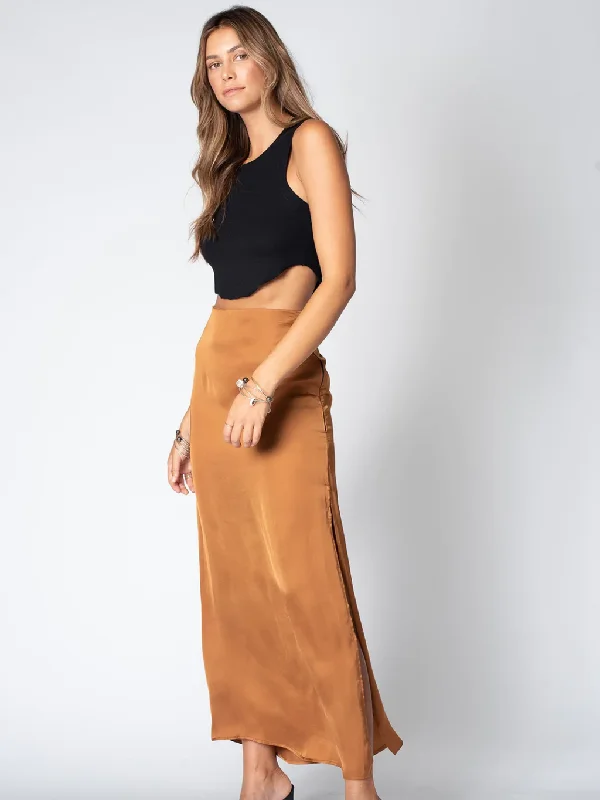 Stillwater - Dani Maxi Skirt High-Low Maxi Skirt