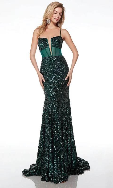 Alyce Paris 61503 - Corset Sequin Prom Dress