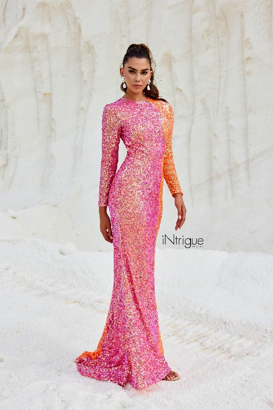 Blush by Alexia Designs 91022 - Sequin Jewel Neck Gown