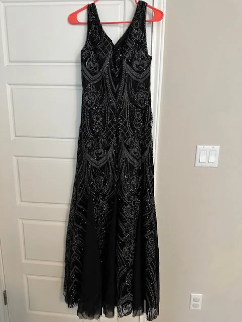 Other Black sequined evening gown